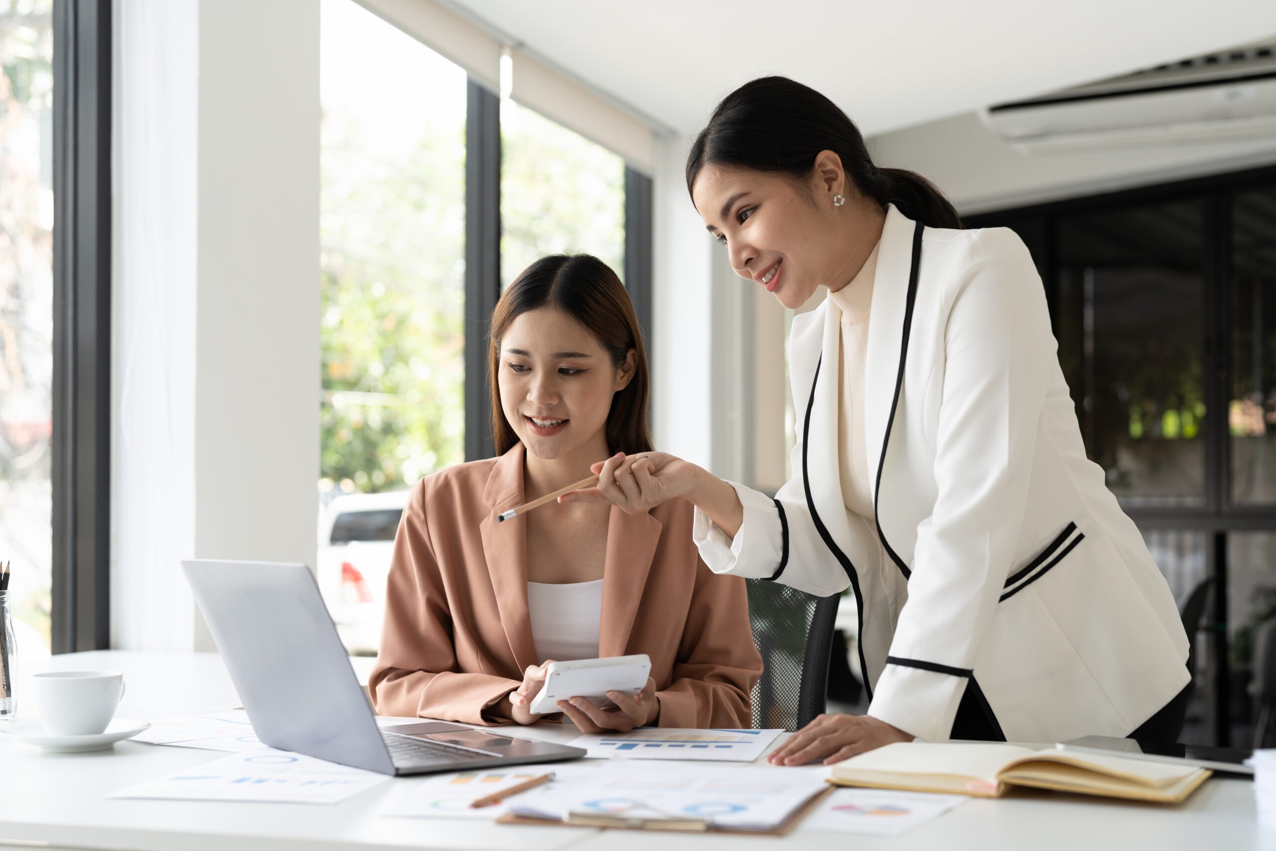 sales intern mentored by manager